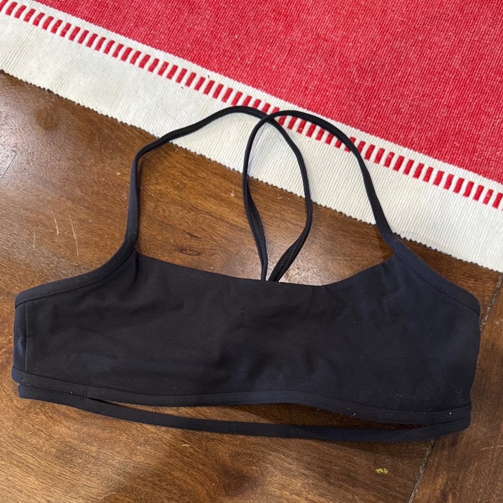 Lululemon Athletica Black Strappy Bra